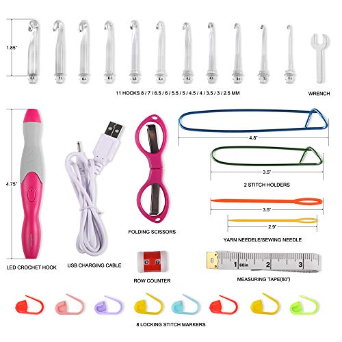 2 YarnLadies+CROCHET+accessories+BAG+interchangeable