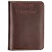 b.still Leather  U.S. Passport ID Card Holder, Travel Wallet Case for 2 Passports, Ideal for Couples