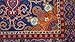 Generations pre8023DarkBlue_6x8 Oriental Traditional Isfahan Persian Area Rug, 5' x 8', Light Blue/Navy/White/Orange/Yellow/Crimson Red