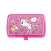 Hot Focus Treasure School Box with Lock – Unicorn Girls Pencil Case Box Includes Pencils, Notepad and Stickers