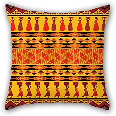 18 X 18 Inches / 45 By 45 Cm Bohemian Throw Cushion Covers Double Sides Ornament And Gift To Play Room Christmas Deck Chair Car Shop Floor