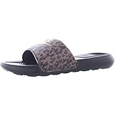 Nike Victori Women's One Slide Sneaker, Brown Archaeo Gold Metallic, 6.5 US