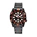 Seiko Men's 5' Automatic Stainless Steel Sport Watch, Color:Black (Model: SNZJ21)