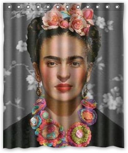 Jmbyxe POOKOO!Famous Painter frida kahlo Painting Custom Waterproof Polyester Fabric Bathroom Shower Curtain!!