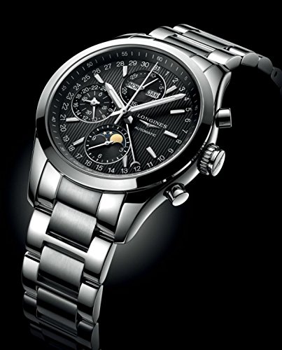 Mens Longines Classic Conquest Chronograph Watch 42mm L27984526: Buy Online  in OMAN at desertcart