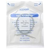 AZDENT® Dental Orthodontic Niti Open Coil Spring 0.012*180mm Color Silver