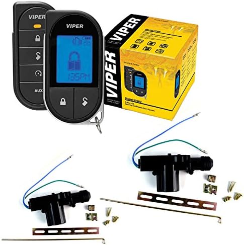 2-Way Car Security with Remote Start System Viper 5706V With 2 Door Locks