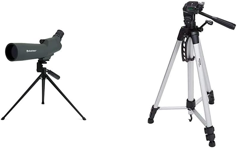 Celestron 52223 60 mm Zoom 45 Degree Spotting Scope Telescope & Amazon
