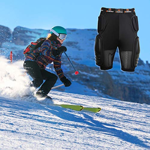 image for RIDBIKER Riding Armor Pants Protective Armor Shorts for Skating Cyclin