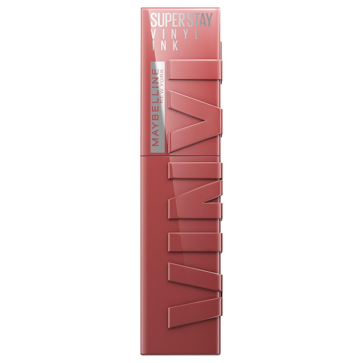 Maybelline New York Super Stay Vinyl Ink Liquid Lip Colour, 16HR Long-Lasting, Ultra-Pigmented, Smudge & Transfer-Proof, High Shine Finish, Vegan Formula for Comfortable Wear, Shade: 115 Peppy — image 1