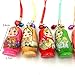 xlpace 12pcs Fashion Jewelry Drip Charm Key Chains Wood Matryoshka Russian Dolls Key Rings Keychains Decorative Gifts