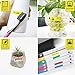 COLORTY Compatible 18mm 0.7 Laminated Tape Yellow Replacement for Ptouch TZe Black on Yellow Compatible with Brother P-Touch Label Maker Refills PTD400 PTD600 PTD400AD PTP710BT, 3/4 Inch x 26.2 feet