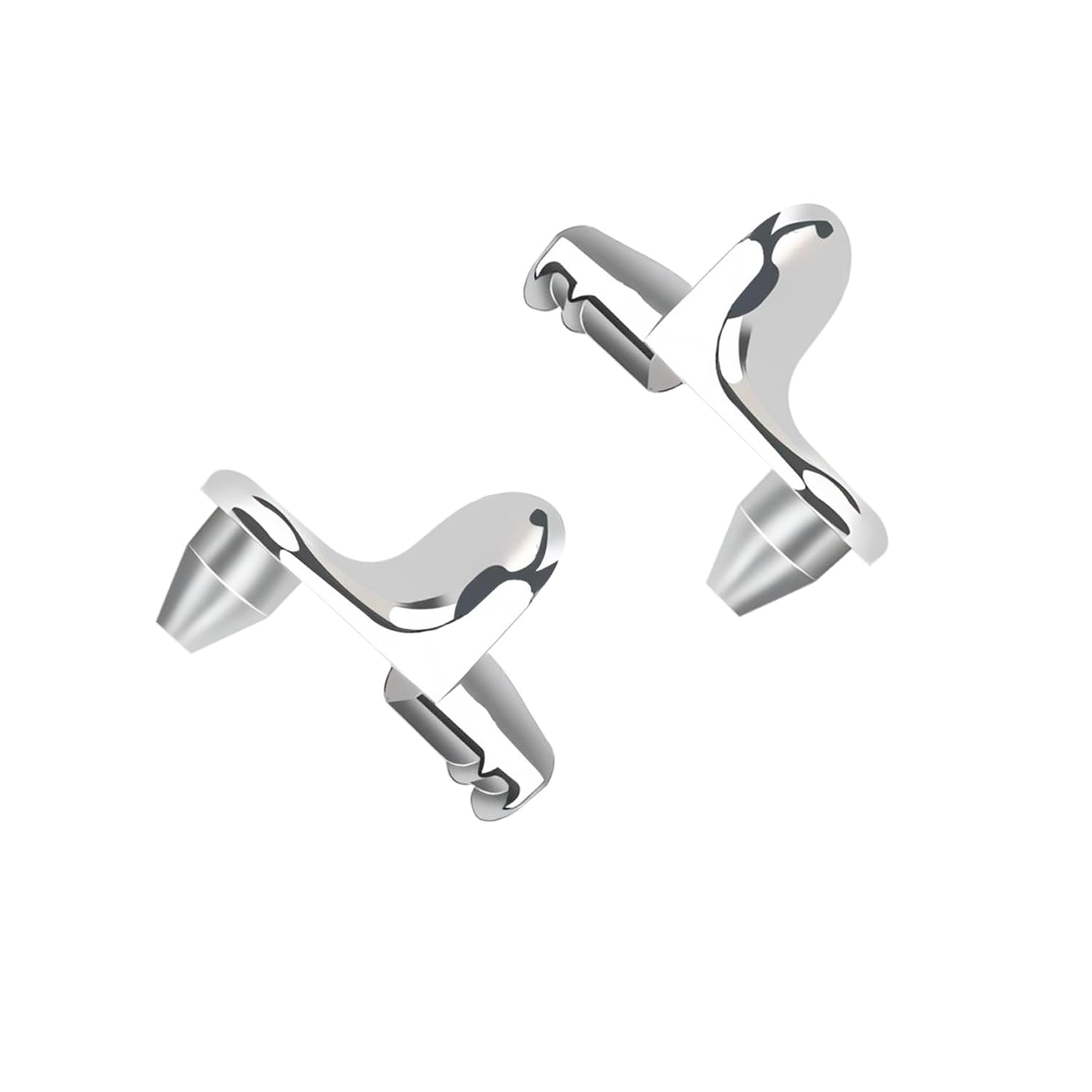 Qrity 12 Pcs Shelf Support Pegs Pin Bracket, L-Shaped Support Shelf Bracket Pegs, Aluminum Alloy Shelf Support Pegs for Wardrobe Kitchen Cabinets Closets Bookcases
