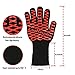 LauKingdom BBQ Grilling Cooking Glove 932°F Extreme Heat Resistant Turkey Fryer Disposable Gloves & Campfire Grill Barbecue Grill Accessories Gift