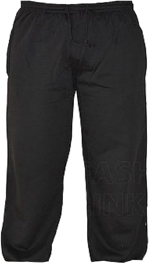 mens black fleece tracksuit