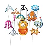 Sea Life Photo Stick Props