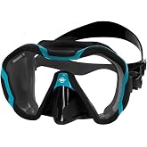 Beuchat Maxlux EVO Mask - Blue Atoll/Noir