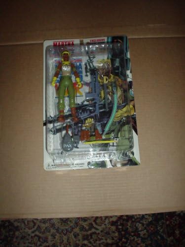 Dark Horse Comic's Martha Washington, 6.5" Poseable Action Figure with Accessories and Comic Book