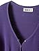 Doublju Womens Long Sleeve Button Down Henley Ribbed Knit Dress