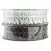 Fowod Winter Christmas Snowflake Trim Crafts Decoration,11 Yard/33 Feet,1 inch Wide (White)