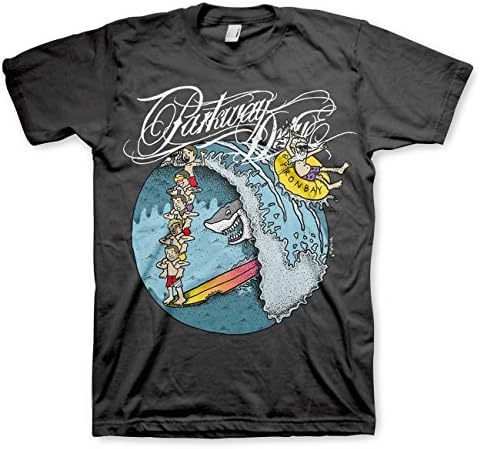 Parkway Drive - Mens Party Wave T-Shirt, Size: Small, Color: Black