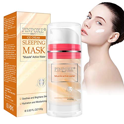 Water Sleeping Mask, Hydrating Overnight Mask, Hyaluronic Acid, Hydrating and Calming Sleeping