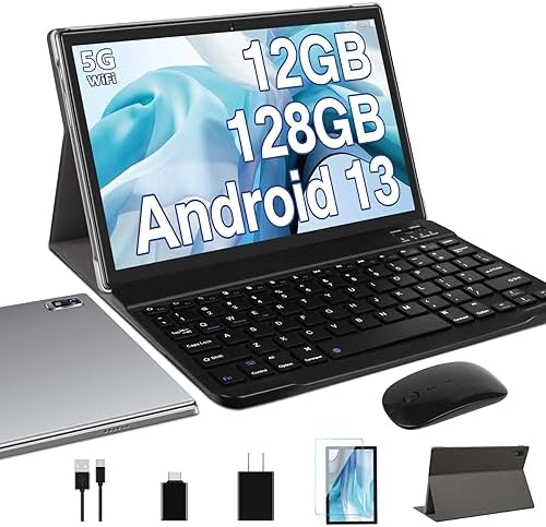 Oangcc Android 13 Tablet 10 Inch 𝟐𝟎𝟐𝟑 𝐋𝐚𝐭𝐞𝐬𝐭 with 12GB(6+6 Expand ...