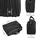KOPACK Laptop Briefcase Expandable Large Capacity 15.6 Inch Laptop Bag Water Resistant Scratch-resistant Nylon Shoulder Computer Bag Black