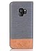 Samsung S9 Case,Galaxy S9 Wallet Case,FLYEE Ultra Thin Slim Folio Cover PU Leather Magnetic Protective Cover with Credit Card Slots, Cash Pocket,Stand Holder for Samsung Galaxy S9 5.8 inch Gray