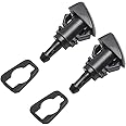 CENTAURUS 4805742AB Windshield Wiper Washer Nozzle Spray Jet Kit (set of 2) Replacement for 01-10 Pt Cruiser, 05-10 300, 06-10 Charger, 07-13 Journey, 07-12 Caliber