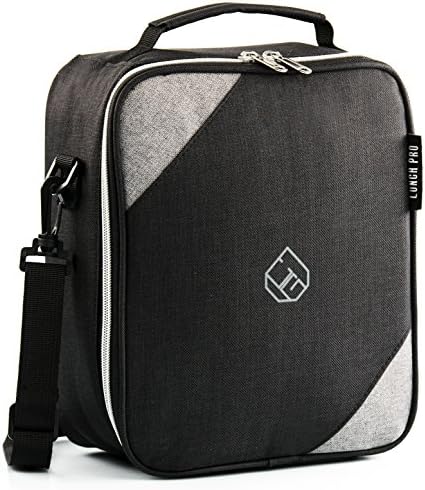 Insulated Lunch Cooler Bag by Citrinity - Lunch Box For Women Kids and Men with Adjustable Shoulder Strap plus Recipe eBook - Washable and Thermal - Maintains Food Fresh with More Room for Storage