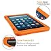 Fintie Silicone Case for Amazon All-New Fire HD 8 - [Honey Comb Series] Light Weight [Anti Slip] Shock Proof Silicone Protective Cover [Kids Friendly] for Fire HD 8 Tablet (2016 6th Gen Only), Orange