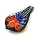 Murano Glass Pendant/Curvy Puffy Heart Pendant/Millefiori Chunky Pendant/ 3 Pcs Set