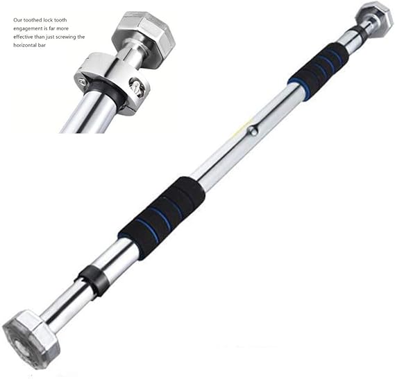 PullUp Bars Horizontal Bar Home Indoor Fitness Single Rod Adjustable