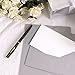 Ace Teah Ballpoint Pen, Stainless Steel Retractable Ballpoint Pens Matte Black Medium Point (1.0mm) Slim Metal Ball Pens Black Ink Gift for Men Women Business Office Supplies - 5 Count