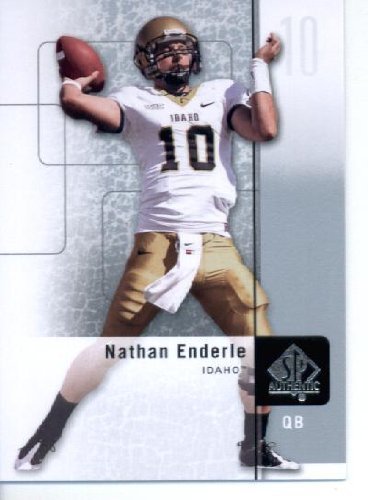 2011 Sp Authentic Football Cards 56 Nathan Enderle Rc