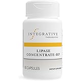 Integrative Therapeutics Lipase Concentrate-HP - Enzyme Supplement for Men and Women That Aids in The Digestion of Fats* - Ke