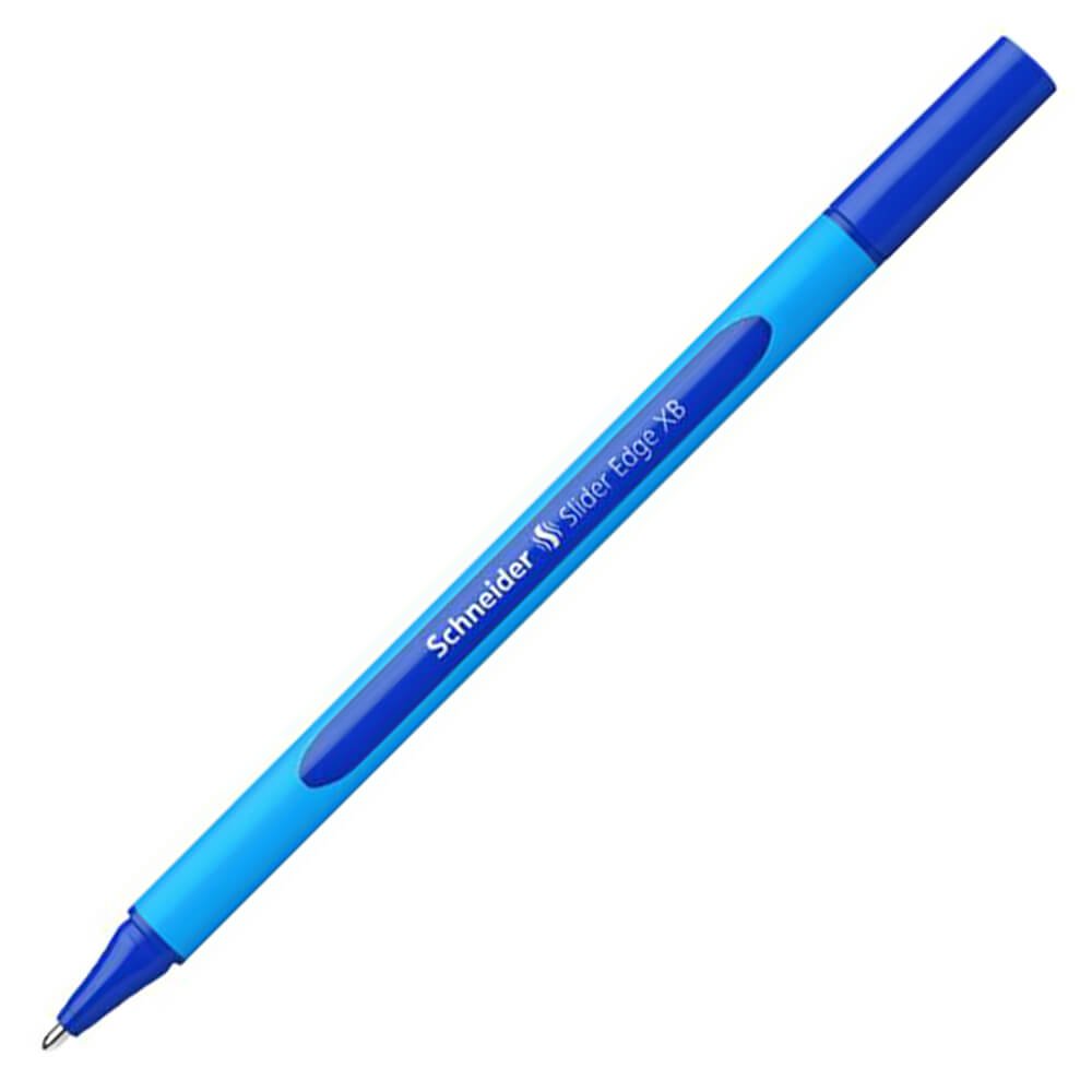 Schneider Pen Slider Edge Bleu Extra Large Ballpoint Pen - Ballpoint Pens (Blue, Blue, Ballpoint Pen, Extra Large, Stainless Steel, 1.4 mm)