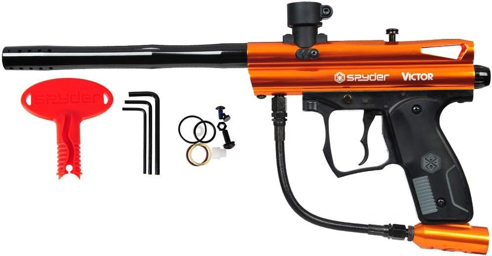Spyder Victor Semi-Auto Paintball Marker with Extended Warranty