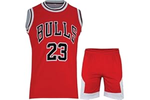 VEGAS APPAREL Basketball Jersey for Boys/Men 2 Piece Basketball Uniform Adult Sleeveless Kit Lightweight Set