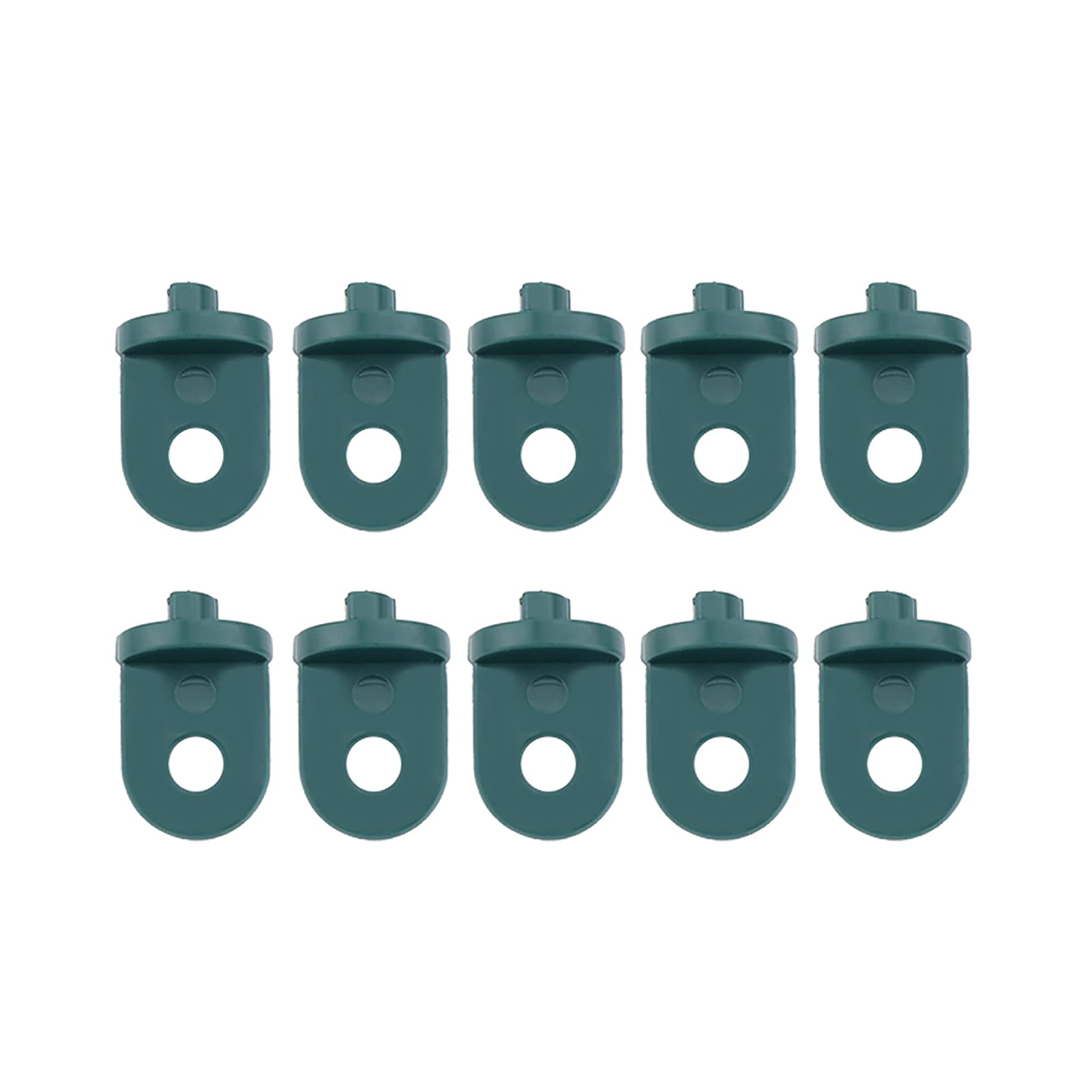 Plastic greenhouse hook, 10 pcs plant hangers for flower and shade cloth durable garden accessory for Palram greenhouse