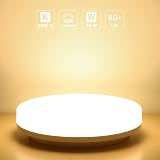 Lepro Bathroom Light Warm White 15W 1500 lm IP54 3000K Round Ceiling Light view 2