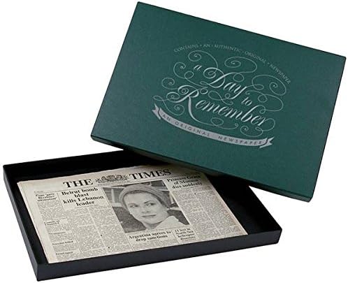 Premium Gift Boxed Original Newspaper