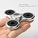 Vivahouse Fidget Spinner | Hand Spinner Stress and Anxiety Relief Toy | ADHD, Autism, ADD | Promotes Calming Clarity and Focus | Quiet, Spinning Aluminum Alloy Gadget | Pocket Size (Starlight Silver)