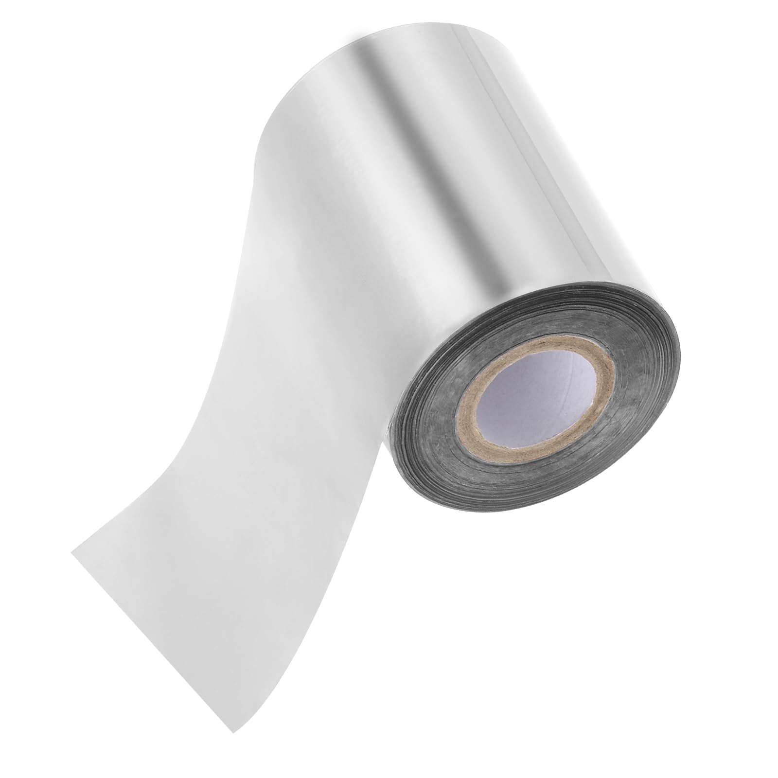 PATIKIL 3.2" x400Ft Hot Stamping Foil Paper,Heat Transfer Hot Stamping Paper Foil Roll for Leather DIY Logo Decor Craft Gift Card Package Scrapbook,Silver