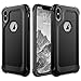 iPhone X Case,iPhone 10 Case,LAVENSA Flexible TPU Anti-Slip Shockproof Protective Case for Apple iPhone X - Black