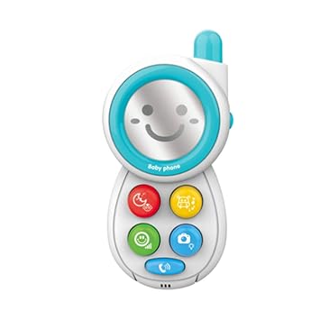 Hapsters Smart Baby Musical Mobile Cell Phone Toy with Sound & Lights