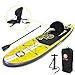 Zray Inflatable Paddle Board Stand Up SUP Comes with Adjustable Aluminum Paddle/High-Pressure Pump with Gauge/Big Durable Backpack (X1)