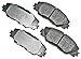 Akebono ACT1211 Disc Brake Pad Kit