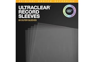 Mobile Fidelity Sound Lab - UltraClear Record Outer Sleeves (50pk, Crystal Clear) - MOFI MFSL